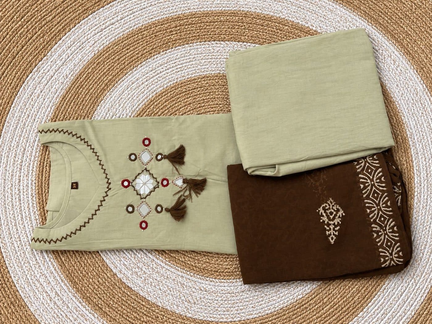 Sage Brown Set