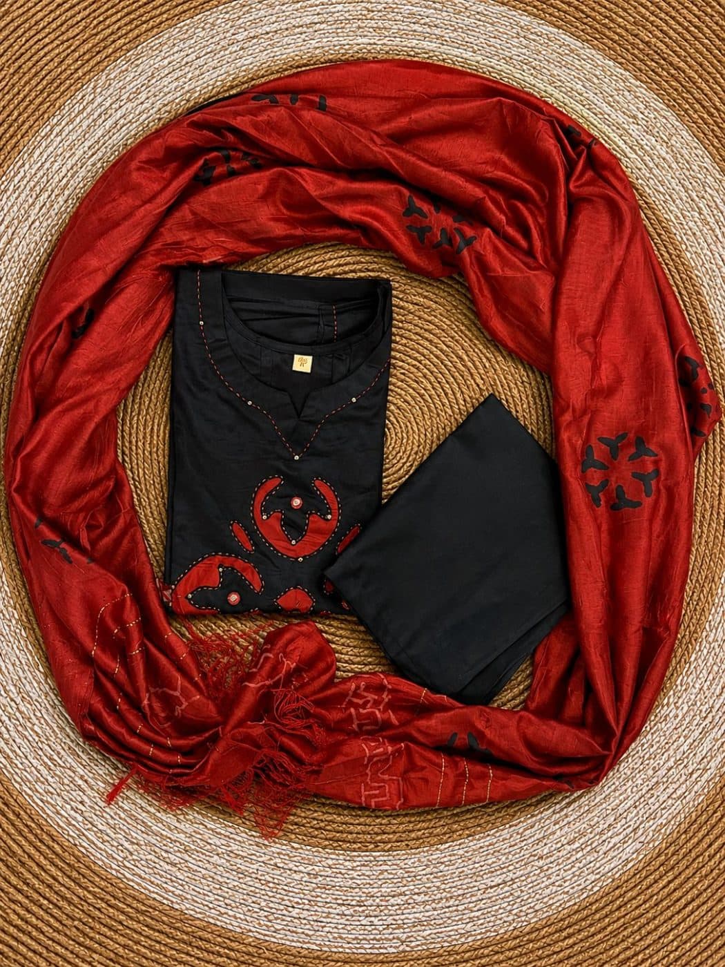 Black & Orange Set