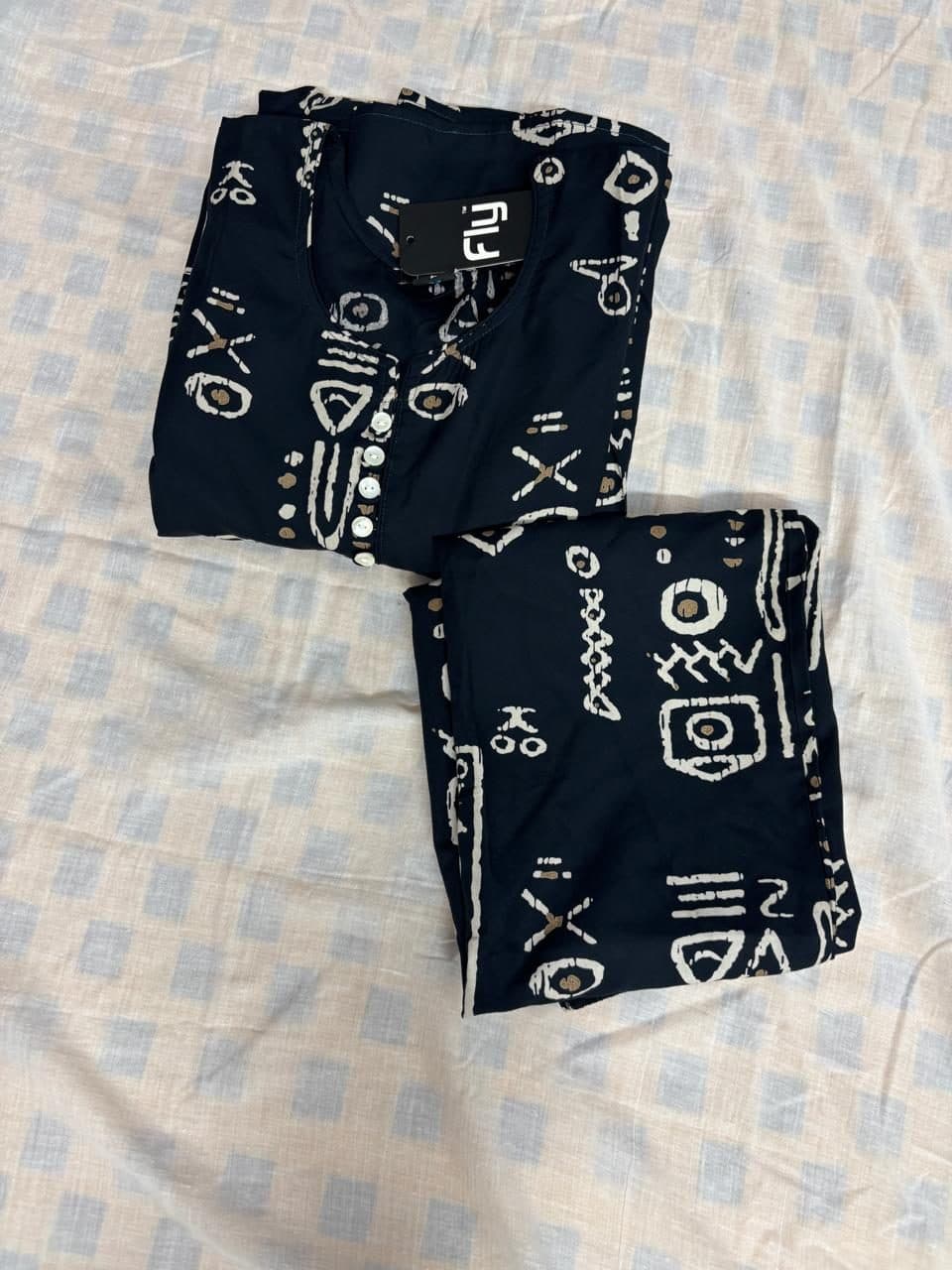 Blue umbrella type 2pcs set